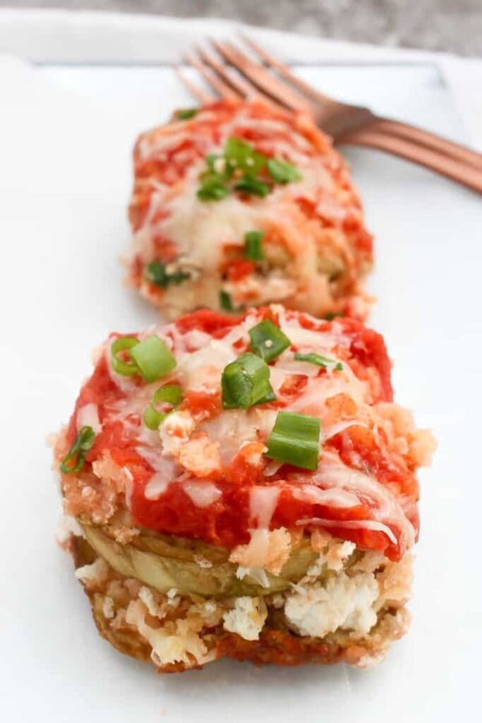 Eggplant Parmesan - Cottage Cheese Recipes | Hurry The Food Up