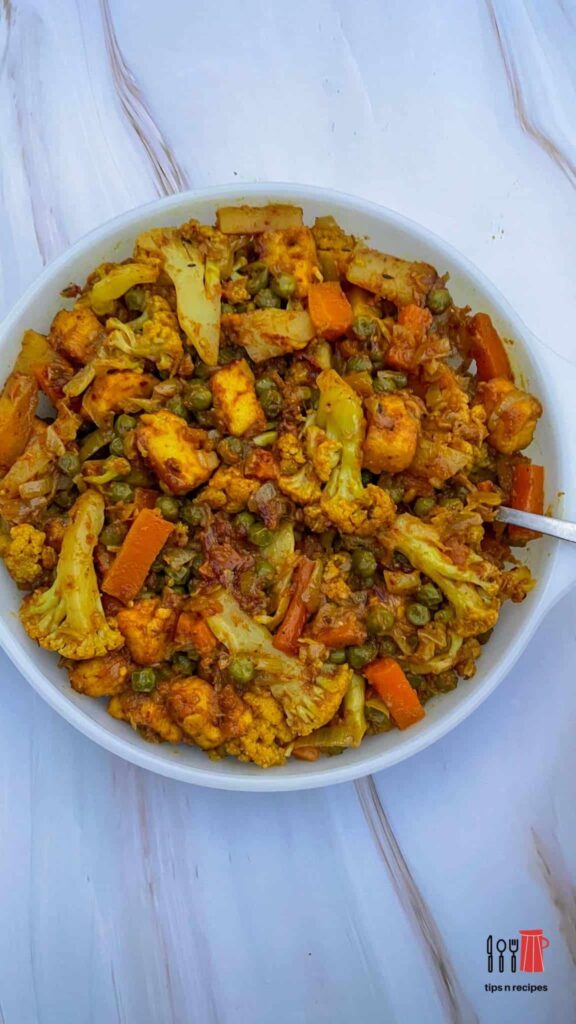 Mix Veg Paneer - Cottage Cheese Recipes | Hurry The Food Up