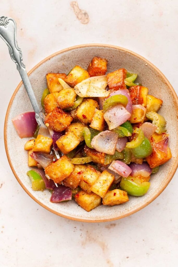 Paneer Pepper Fry - Cottage Cheese Recipes | Hurry The Food Up