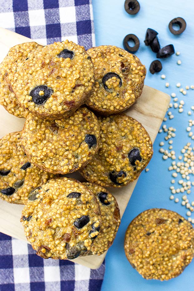 Fluffy Quinoa Egg Muffins – Perfect for Breakfast, Lunch or Dinner! – Quinoa Egg Muffins are ready #salt #oil | hurrythefoodup.com