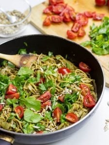 Red Pesto Pasta - The natural evolution of a classic dish | hurrythefoodup.com